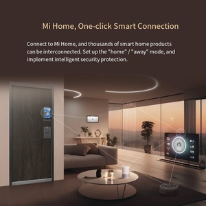 Pintu Keamanan Otomatis Cerdas KK FD-ZM-P1-YX dengan Kamera Sidik Jari untuk Pintu Masuk Depan Eksterior Apartemen - Product Image 2