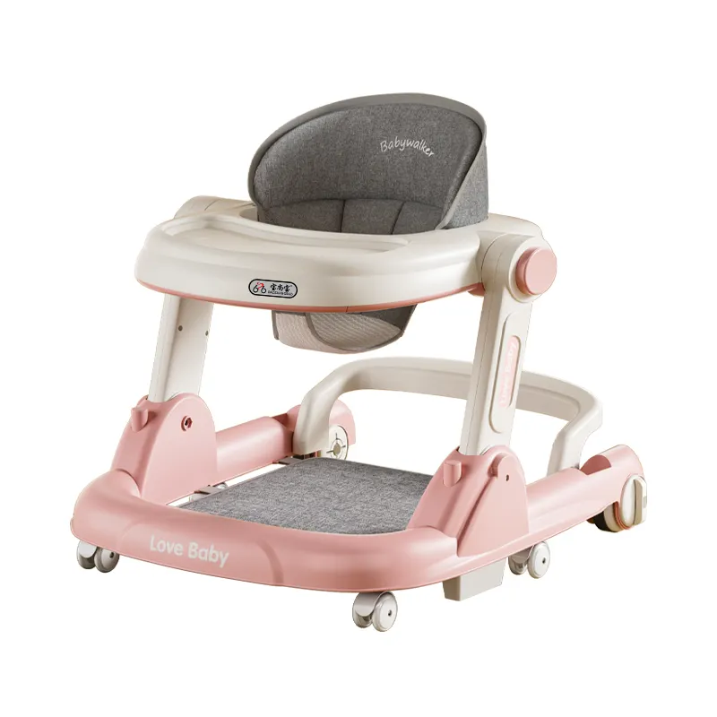 A buon mercato multifunzionale bambino Push Walker attività auto 3 in 1 musica di plastica Kid Walker giocattoli semplici Baby Walker