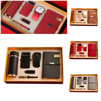 Goodies Gagnants Luxueux Cadeaux d'Entreprise Promotionnels VIP Coffret Cadeau Noël avec Logo d'Affaires Boîte en Métal et Cuir pour Pâques et Autres Occasions