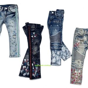 Jeans slim/skinny en denim pour garçons, pantalon pour tout-petits, boutique de vêtements pour garçons - Product Image 5