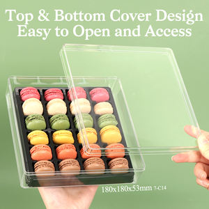 Caja <span class=keywords><strong>de</strong></span> Plástico YUZMEI para Tiramisú, Cajas para Dulces Duros y Gomitas, Cajas para Dulces, Envase <span class=keywords><strong>de</strong></span> Alimentos para Ferrero Rocher, Estuche para <span class=keywords><strong>Chocolate</strong></span> <span class=keywords><strong>Lindt</strong></span> - Product Image 4