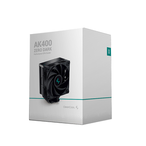 Enfriador de CPU DeepCool ICE CUBE AK400 DARK, 4 Tubos de Calor, Enfriador de Aire para Procesador, Económico y de Buena Calidad, Disipador de Calor Grande - Product Image 3