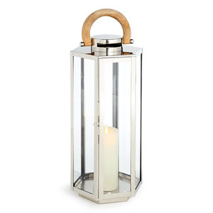 High Quality Stainless Steel Polished Candle <b>Lantern</b> for <b>Indoor</b> and Outdoor Decor 2024 New Design Modern Candle <b>Lantern</b> - Product Image 3