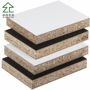 Tùy chỉnh 1220x2440 <span class=keywords><strong>melamine</strong></span> ván 18 mét Gỗ ván dăm cho nhà bếp và phòng ngủ đồ nội thất hoàn thành bề mặt trực tiếp Ấn Độ - Product Image 4