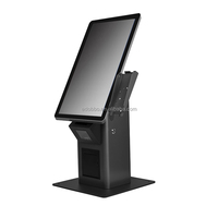 Terminal de point de vente tactile en libre-service EDOBBO de 21 pouces, efficace pour la commande et le paiement en restaurant