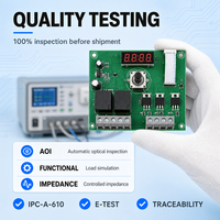 Fabricant de cartes de contrôle PCBA pour lave-linge, assemblage de circuits imprimés sur mesure, fournisseur de fabrication de circuits imprimés isolés renforcés FR-4 à haute résistance au température (High-TG)