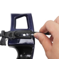 Repose-flèche réglable ACCMOS D5 avec lame en acier remplaçable, accessoire de chasse à l'arc à poulies pour tir à l'arc à droite