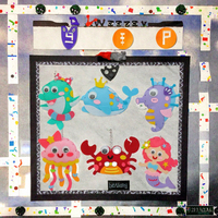 Accessoires créatifs faits main en non-tissé à coller et à coudre, animaux marins à suspendre, pour loisirs créatifs DIY pour enfants de maternelle, marque Haolu, pour les 7-12 ans