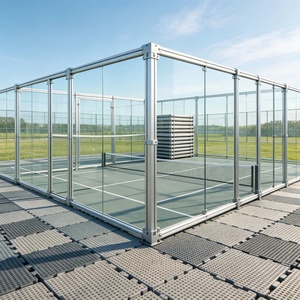 Solution complète pour terrain de sport Inolp, ensemble complet de matériaux, surface lisse, revêtement en plastique pour padel, accessoires pour terrain de tennis - Product Image 3