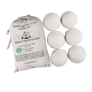 Factory Nepal reusabl laundry smart sheep 100% white black premium wool dryer balls large organic for dryer set