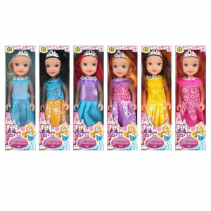ตุ๊กตาเจ้าหญิงแสนหวาน 25 ซม. พร้อมมงกุฎและชุดสำหรับเด็กผู้หญิงเล่น - Product Image 2