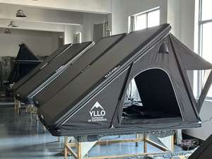 Tente de toit pour véhicule tout terrain, triangulaire en aluminium, 4x4, pour une voiture - Product Image 3