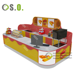 Ventas al por mayor Cafe Kiosk Coffee Kiosk Design In Mall High End Food Kiosk In Mall - Product Image 2