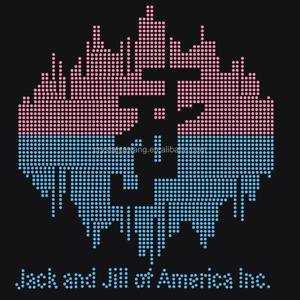 Adesivi Termoadesivi con Strass Leopardati Stile Greco JJ per Magliette, Applicazioni Termoadesive Jack and Jill of America 1908 - Product Image 3