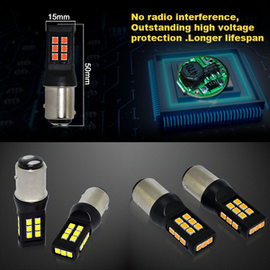 G-VIEW 1157 Led xe ánh sáng bóng đèn BA15S P21W Ba15d LED lần lượt tín hiệu đèn cho sao lưu đảo ngược đèn đuôi phanh đèn siêu sáng - Product Image 3