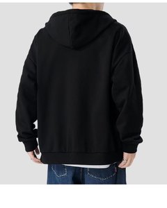 YWGH Herren-Pullover Frühling und Herbst Modelle Strickjacke Kapuzenpullover Lässige Steppjacke Freizeit-Oberteile Herren-Wintersportbekleidung - Product Image 3