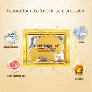 Parches de Belleza para Ojos, Ojeras y Acné, Cuidado de la Piel de los Ojos, Cosméticos Coreanos, Lámina de Cristal Dorado, Crema Dorada para el Cuidado de la Salud - Product Image 5