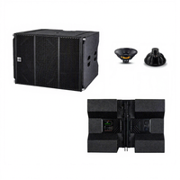 Système de sonorisation actif linéaire série RM, RM210A RM118A+, double enceinte 10'', caisson de basses actif 18'', 2*500W, pour scène professionnelle, spectacle