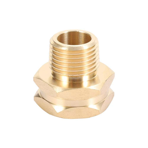 Adaptateur de <span class=keywords><strong>tuyau</strong></span> <span class=keywords><strong>d</strong></span>'<span class=keywords><strong>arrosage</strong></span> fileté en laiton 3/4 GHT femelle vers 3/4 NPT mâle, <span class=keywords><strong>raccord</strong></span> robuste pour <span class=keywords><strong>tuyau</strong></span> <span class=keywords><strong>d</strong></span>'<span class=keywords><strong>arrosage</strong></span> - Product Image 3