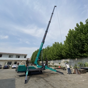 Nuove Gru <span class=keywords><strong>Mobili</strong></span> Telescopiche Semoventi da 3, 5, 8 Tonnellate con Motore Idraulico a Cingoli, Prezzo di Fabbrica - Product Image 2