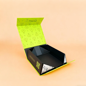 Bán buôn cao cấp từ các tông hộp đen biểu tượng tùy chỉnh gấp Hộp quà tặng với logo - Product Image 6