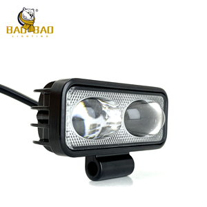 BAOBAO 20 Watts Rouge Polic Lumières 24V 3570 Puces En Aluminium Étanche Pare-chocs Avant Lumières et Feux D'avertissement pour Chariots Élévateurs - Product Image 2