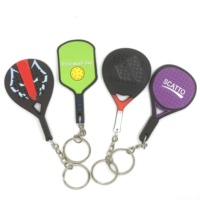Porte-clés personnalisé avec logo, en PVC 3D, en forme de kettlebell, d'haltère, de barre de musculation, de padel, de club sportif, de salle de sport, souvenir de fitness personnalisé, cadeau