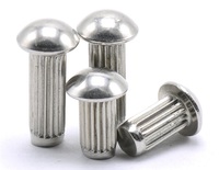 Rivets à tête ronde en acier inoxydable et aluminium zingué 5*20mm pour plaque signalétique GB827 Classe 10.9 & 12.9