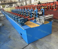 Vente chaude Machine de formage de rouleaux de porte à enroulement en PU / Ligne de production de lattes de porte isolées en acier galvanisé en PU