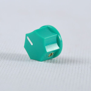 Vintage Plastik Yeşil 15x10mm Gitar Tüp Amplifikatörü için Kontrol Ses Düğmesi - Product Image 3