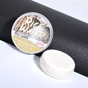 Barra <span class=keywords><strong>de</strong></span> Champú Sólido <span class=keywords><strong>de</strong></span> Agua <span class=keywords><strong>de</strong></span> Arroz para el Crecimiento del <span class=keywords><strong>Cabello</strong></span>, Fortalecimiento, Anticaída, Hidratante, Cuidado Capilar Vegano Natural con Aceite <span class=keywords><strong>de</strong></span> Coco, Venta al Por Mayor - Product Image 2