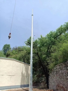 Cột thu lôi tự hỗ trợ trong 10m 15m 12M 18M 20m 25 mét chiều dài để chống sét và nối đất - Product Image 2