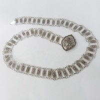 Nouvelle chaîne En Argent ceinture femmes mode Belle fleur style Ceinture
