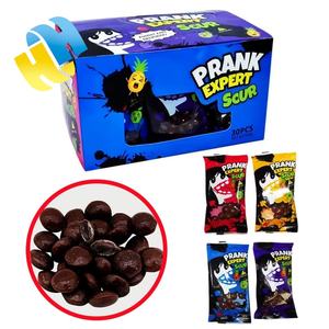 Caramelos de Goma con Sabor a <span class=keywords><strong>Chocolate</strong></span>, Suaves y Ácidos, con Ingredientes de Galleta Semidulce, en Caja Multicolor, 24 Unidades - Product Image 2