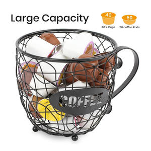 카운터 컵 홀더 용 대용량 K 컵 홀더 <span class=keywords><strong>Keurig</strong></span> 포드 홀더 - Product Image 4