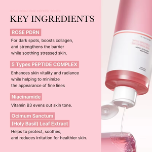 Produits de soin de la peau coréens de marque originale Medicubee, vente en gros d'usine, tonique à base de peptides roses PDRN - Product Image 4