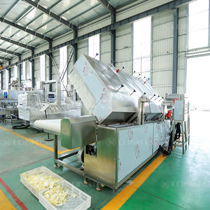 Hoàn Toàn Tự Động Trái Cây Và Rau Cắt Chế Biến Và Thiết Bị Đóng Gói Salad Rửa Rau Máy Giặt Máy - Product Image 5