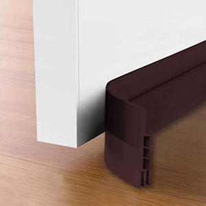 <strong>Door</strong> <strong>Sealing</strong> <strong>Strip</strong> (TPE/Silicone) For Wooden <strong>Doors</strong>-Bottom Placement Eco-friendly Customizable Size Cutting Prevents Wind Insects - Product Image 3