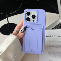 Étui de luxe antichoc en TPU souple avec porte-cartes et support pliable pour Samsung S25 S24 S23 Plus Ultra