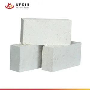 KERUI Fire Resistant High Alumina Brick 1770 Degree High Quality Made In China Refractory Bricks For Steelmaking