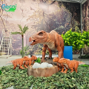 <span class=keywords><strong>Dinosaure</strong></span> herbeur animatronique personnalisé pour parc à thème jurassique |   Modèles de dinosaures réalistes directement de l'usine - Product Image 4