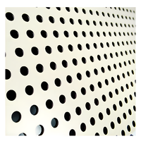Tôle perforée en aluminium décoratif personnalisé pour clôture