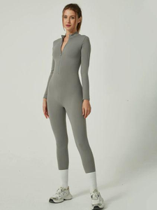 Mono de Manga Larga con Media Cremallera y Tejido Elástico de Segunda Piel DYZJ-8306YSY01 2025 - Product Image 4