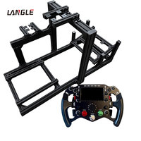 Simulateur de vol, simulateur de course automobile, cockpit de jeu de conduite, kit 4040 40120 noir, cadres en aluminium 4080