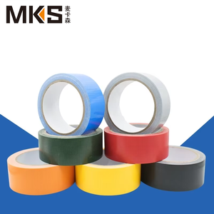 Pita kain 30-40mm kain berlapis plastik satu sisi mudah robek tahan aus, daya tarik tinggi adhesi yang kuat - Product Image 1