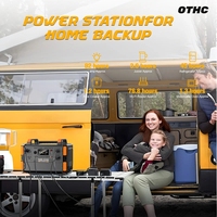 Centrale Électrique Portable T11 à Onde Sinusoïdale Pure, Charge Ultra Rapide 1200W, Panneau Solaire 200W, LiFePO4 1008Wh, MPPT - Vente Directe Usine OEM/ODM