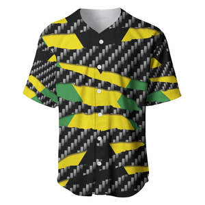 Maillot de baseball déchiré avec drapeau de la Jamaïque – Vente flash – T-shirt décontracté à manches courtes pour hommes – OEM - Product Image 3