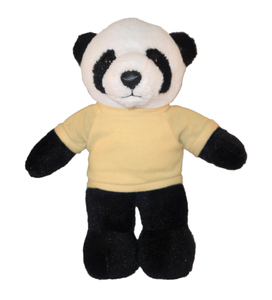 YDB Toys Simpatico Peluche <span class=keywords><strong>Panda</strong></span> Morbido Imbottito in Cotone PP con Logo Personalizzato su Maglietta Regalo per Bambini Giocattolo Antistress - Product Image 5