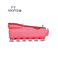 Collecteurs d'admission de refroidisseur d'air comprimé CNC billette double face rouge Gen 1 B58 pour BMW F22 M240I F30 340I 440I 16-19