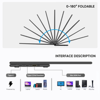 Usine directe 15.6 pouces FHD 1080P écran LED moniteur Portable Ultra-mince IPS affichage USB alimenté double écran pour ordinateur portable